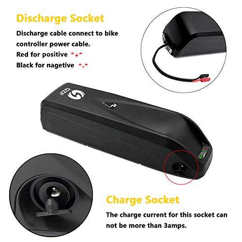 QZF Electric Bike Battery 36V 13AH EBike Battery Adult EBike