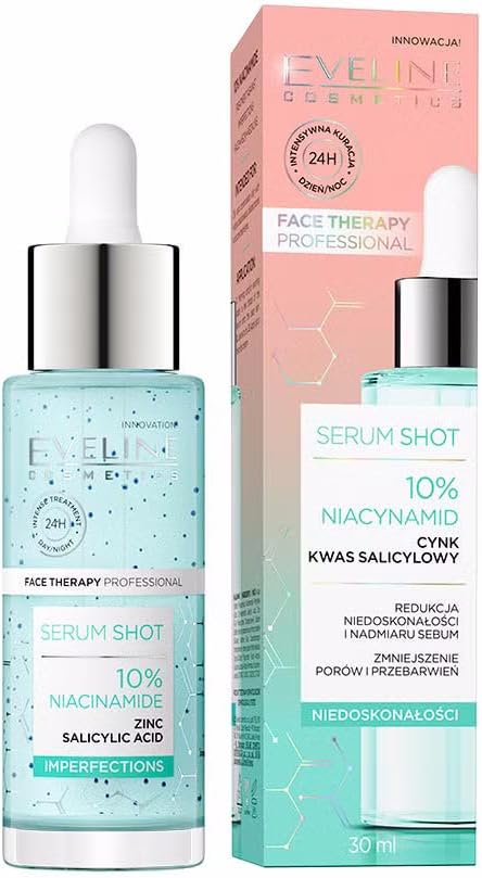 Eveline Cosmetics Niacinamide 10% Face Serum Oil Control Pore Minimizing Anti