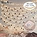 Homo Trends Photo Clips Led 40 Pack with String Rope free as a Gift | Led Art clips Best for Photos, Cards, Memos, Art Work & Birthday Parties by