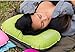 Inflatable Camping Pillow + Ultralight Stuff Bag + Screw Locking Carabiner for Hanging Lightweight Stuff - Excellent Choice for Camping, Travel, Go Bags, Hiking Essentials or Backpacking Gear