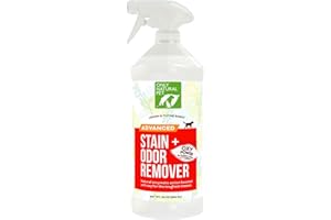 Only Natural Pet Advanced Dog Stain + Odor Remover with Oxy, All-Natural Professional Strength Enzymatic Cleaner - Pet Stain and Urine Odor Remover- 32 Fl Oz