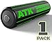 ATK 3.7v 18650 Battery | Built-in PCB Protection Board | 3400 mAh Li-ion Rechargeable Batteries (1-Pack)