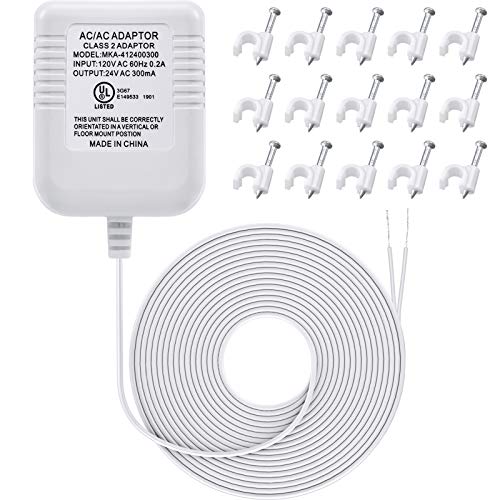 24 Volt Transformer, C Wire Adapter Thermostats, Compatible with WiFi