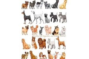 Monthly Bill Organizer and Budget Planner- I Love All the Dogs!: Extra Large 8.5 x11 Budget Book with Motivational Quotes (Smart Budget Books)