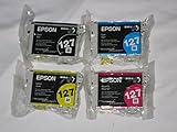 Genuine Epson 127 DURABrite Ultra Extra High Capacity Color (Black/Cyan/Magenta/Yellow) Ink Cartridge 4-Pack (Includes 1 each of