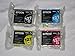 Genuine Epson 127 DURABrite Ultra Extra High Capacity Color (Black/Cyan/Magenta/Yellow) Ink Cartridge 4-Pack (Includes 1 each of