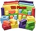 Dragon Too Foam Blocks and Stacking Blocks -Non Toxic- 150 Pcs Creative and Educational- with Reusable Zippered Bag
