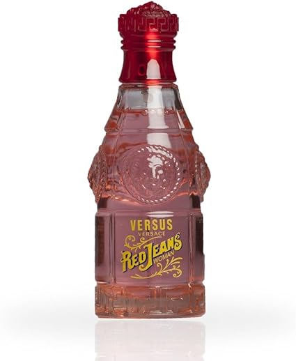 red jeans versace amazon