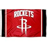 Houston Rockets Stripes Indoor Outdoor Flag