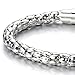 Stainless Steel Ladies Link Chain Bracelet Polished