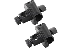 WEKADRIN 2pcs Microphone Arm Clips Adjustable Buckles Rotation Tripod Parts for Stage Performance Mic Boom