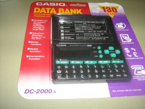 casio data bank dc 2000