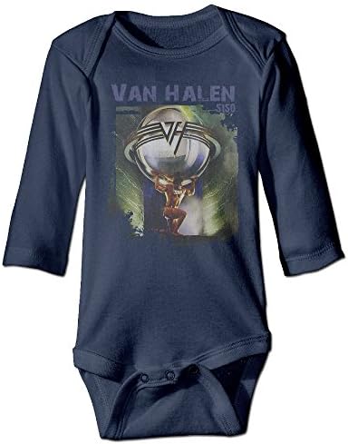 5150 Studio Van Halen Band Boys Girls Baby Onesies Bodysuit Long Sleeve