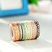 Foil Gold Skinny Washi Tape DIY Scrapbooking Album Paper Cards Decorative Crafts Japanese Masking Tape Supplies Set of 16