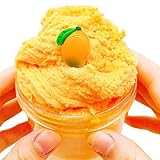 Dorothyworld 2018 Newest Fairy Putty Fluffy Mango Cloud Slime, Fluffy Floam Slime Stress Relief Toy Scented Sludge Toy for Kids and Adults 120ml