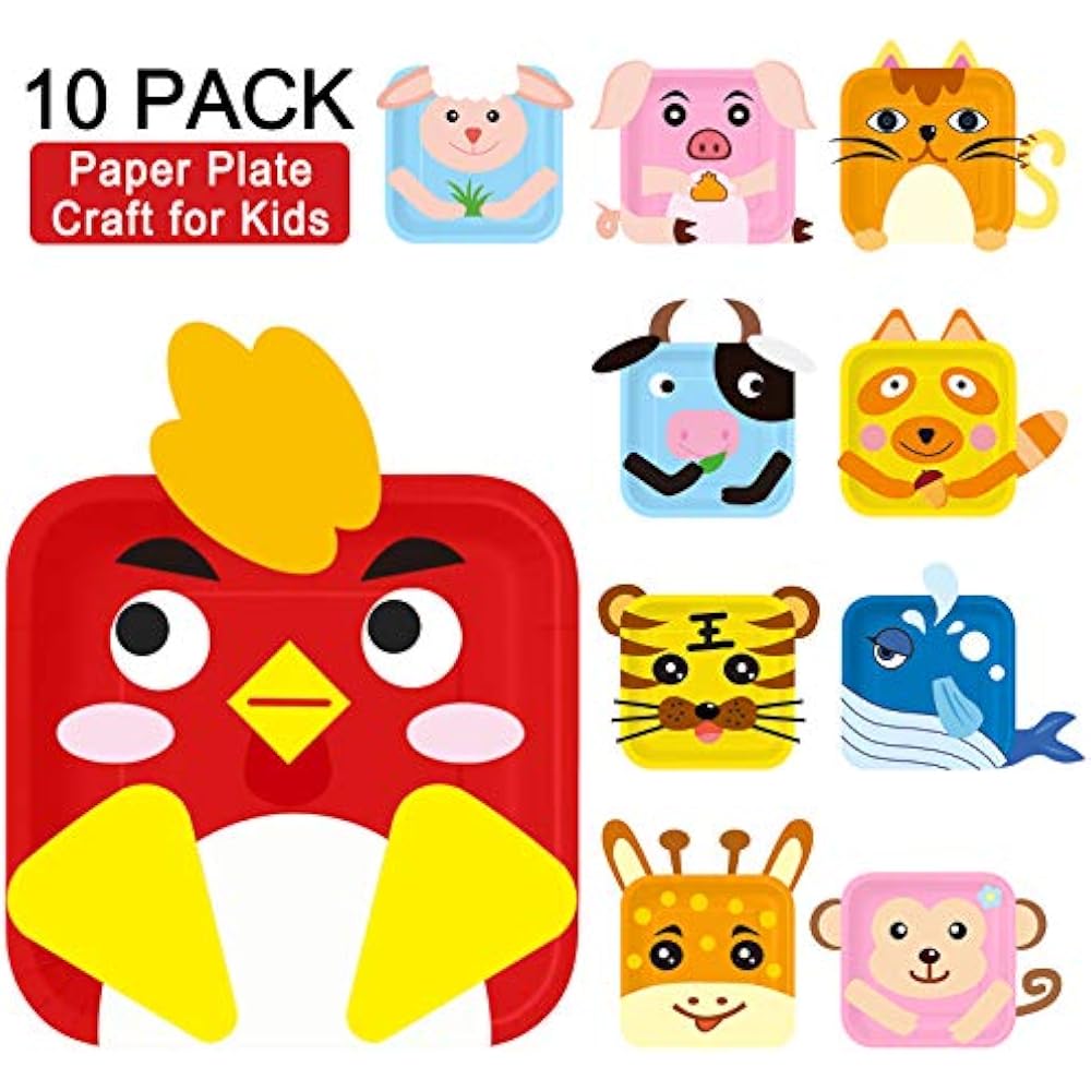 Craft Kit Toddler Kid Age 35 6 48 Year Old, 10 Paper