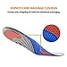 Gel Sports Orthotic Insoles, Ubearkk Full Length Performance Shoe Insoles Anti Shock Effectively Relieve Foot Pain and Fasciitis (Men's 7.5-14)