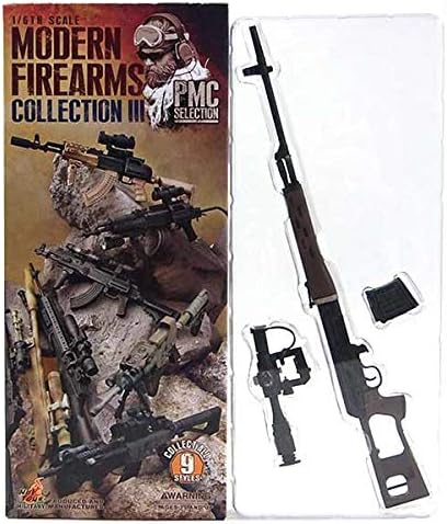 Amazon 9 ホットトイズ 1 6 モダンファイアアームズ Vol 3 ドラグノフ Svd 単品 エアガン モデルガン 通販