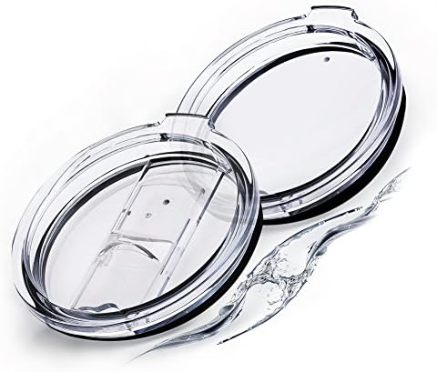 SELITAN Tritan Lids for Stainless Steel Double Wall Vacuum Insulated Tumbler 30 oz. Two Pack