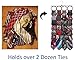 Marcus Mayfield Men's Tie Rack, The No Snags, Best Space Saving, Tie & Scarf Hanger for Ties, Scarves & Accessories | Closet Organizer & Holder | Stores Over 2 Dozen Ties (1-Black)