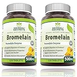 Herbal Secrets Bromelain 500 Mg Tablets