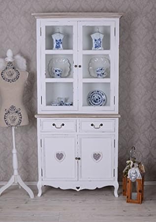 Buffet Cabinet Villa Vintage Kitchen Cupboard Display Case Buffet