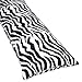 Zebra Animal Print Full Length Double Zippered Body Pillow Cover by Sweet Jojo Designs
