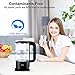 Electric Kettle, 1.2L Glass Electric Tea Kettle, 1000W Water Kettle with LED Light, BPA Free Cordless Water Boiler with Stainless Steel Inner Lid and Bottom, Auto Shut-Off & Boil Dry Protection,Black