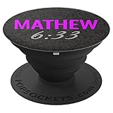 Bible Verse Gifts Mathew 6:33 Phone Cover Pop
