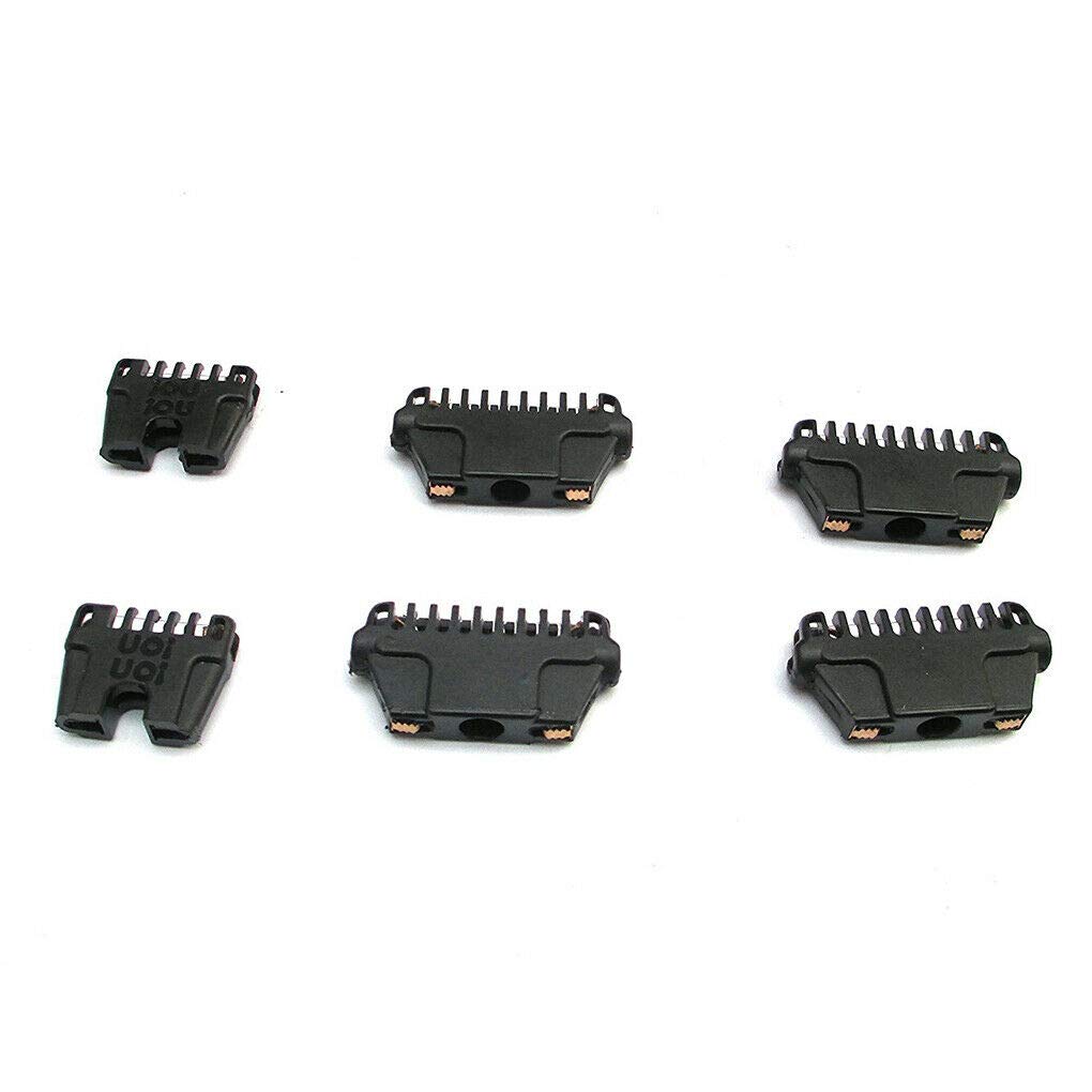 4 Wide &2 Narrow Replacement Thermicon Refill Tip Blades for Nono Hair Removal Epilator 8800 MINI Pro 3 and Pro 5