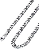 Jstyle Jewelry Stainless Steel Chain Necklace for Men 8.5-30