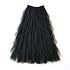 Gonna in tulle da donna 2025 lunga gonna a pieghe elegante