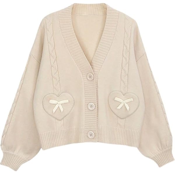 MININAI Cute Japanese School Sweater Vest for Teen Girls Kawaii V