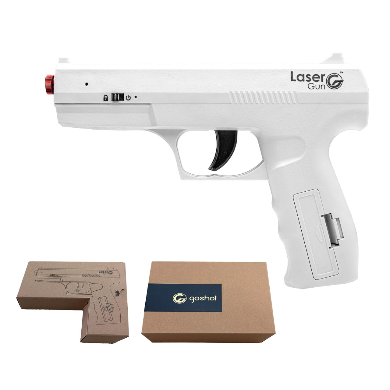 Photo 1 of GoShot Laser Shooting Training SIRT Gun, Accessory for Trainer Target System with Point-of-Impact Display, Dry Fire Practice, Class I Laser Output <0.396mW, 1 Pistol (Model DartShot)