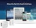 Spater iPhone 4s cable with a 3.1A 10W Dual USB Travel Wall Charger, Foldable Plug for for iPhone 4/4S, iPhone 3G/3GS, iPad 1/2/3, and iPod