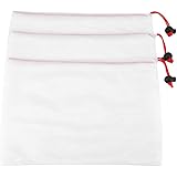 Fruit Sacks, Reusable Fruit Drawstring Mesh Bags, Washable for Fruits Storage Home Products Travel Vegetables Toys