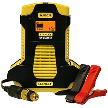 Amazon.com: STANLEY BC6809 6/8 Amp Automatic Battery Charger: Car