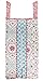 Mila Coral and Blue Floral Patchwork 4 Piece Baby Girl Crib Bedding by Peanut Shell