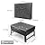 Barbecue Grill Uten Portable Lightweight Simple Charcoal Grill