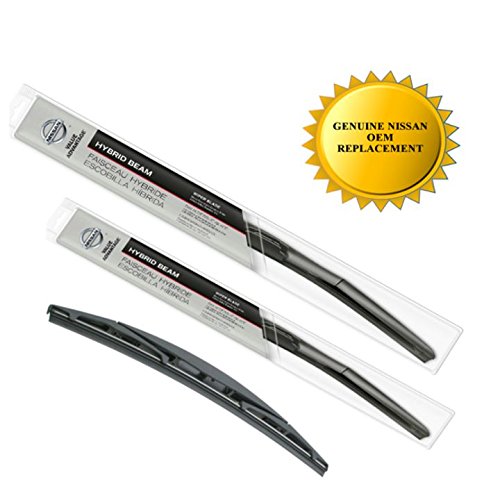 Genuine Nissan OEM VA Wiper Blade Kit Front & Rear Versa