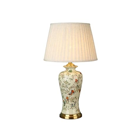 Hlj Modern Home Bedroom Table Lamp Chinese Ceramic Table Lamp