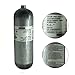 IORMAN 6.8L 4500psi Carbon Fiber Air Tank & Paintball Fill Station Composite Cylinder for Scuba SCBA PCP Game (Empty Bottle) (6.8L DOT Certified)