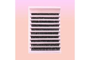 Large Capacity Individual Lash Clusters in 80D D Curl, Ranging from 8 to 16Mm, Extra Thick, 200pcs Reusable Eyelash Extension