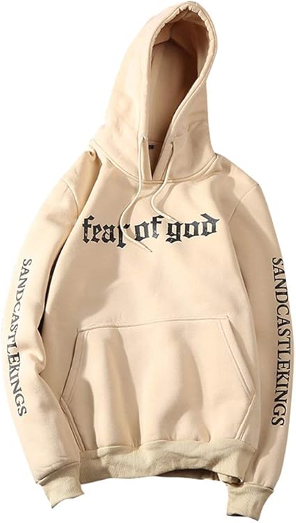 plain tan hoodie