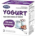 VIVO Real Yogurt Starter / Natural (5 boxes) Makes up to 30 quarts of yogurt