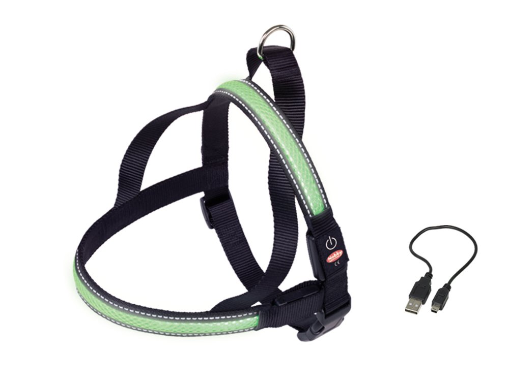 Nobby Flash Mesh Norwegian Harness, Small, Green