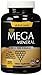 Mega Mineral Complete All-In-One Supplement ✮ Iron-Free Formula ✮ Provides 1000mg Calcium, 500mg Magnesium, Plus All Trace Minerals ✮ Proudly Made in USA ✮ 100% Money Back Guarantee, 100 Tablets