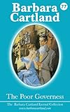 Front cover for the book The Poor Governess by Barbara Cartland