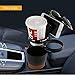 Arrowoods Car Cup Holder: 5-in-1 Car Cup Holder Expander for Phone, Sunglasses, Keys, Coins, Paper Cups, and Light Drinks,