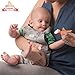 SAFE Baby Feeding Spoons [ORGANIC] 4 Color Pack Makes Mealtime Fun - Silicone Bowl and Easy Grip Bamboo Handle (BPA Free)